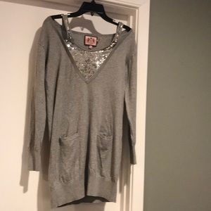 Juicy Couture Grey Sweater Dress.